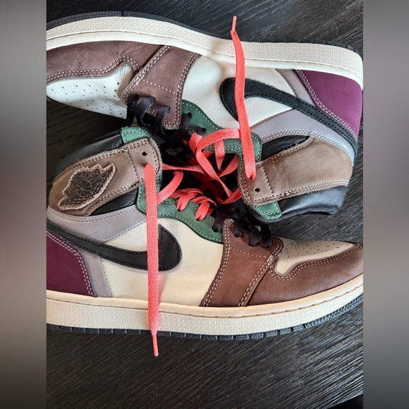 Nike Air Jordan 1 Retro High OG Hand Crafted Black Brown (Men's) size 11 - Picture 2 of 11